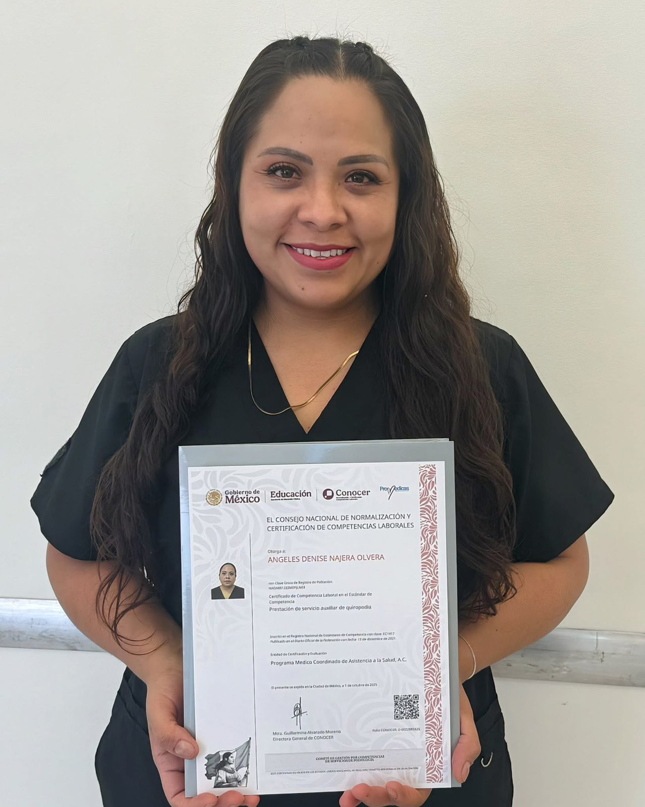 Alumna Certificada